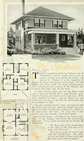 An illustration from Aladdin homes : "built in a day" Catalog no. 32 (1919)