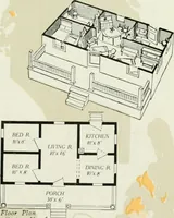 An illustration from Aladdin homes : "built in a day" Catalog no. 32 (1919)