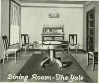 An illustration from Aladdin homes : "built in a day" Catalog no. 32 (1919)