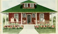 An illustration from Aladdin homes : "built in a day" Catalog no. 32 (1919)