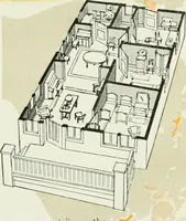 An illustration from Aladdin homes : "built in a day" Catalog no. 32 (1919)
