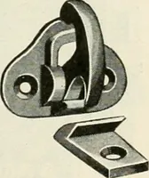 An illustration from Aladdin Manual of construction : containing practical methods covering every step necessary in the erection of Aladdin houses, barns, garages, etc. / prepared and illustrated by David S. Betcone (1918)