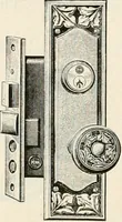 An illustration from Aladdin Manual of construction : containing practical methods covering every step necessary in the erection of Aladdin houses, barns, garages, etc. / prepared and illustrated by David S. Betcone (1918)