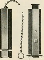 An illustration from Aladdin Manual of construction : containing practical methods covering every step necessary in the erection of Aladdin houses, barns, garages, etc. / prepared and illustrated by David S. Betcone (1918)