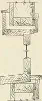 An illustration from Aladdin Manual of construction : containing practical methods covering every step necessary in the erection of Aladdin houses, barns, garages, etc. / prepared and illustrated by David S. Betcone (1918)