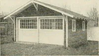 An illustration from Aladdin Manual of construction : containing practical methods covering every step necessary in the erection of Aladdin houses, barns, garages, etc. / prepared and illustrated by David S. Betcone (1918)