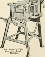 Picture 13 of 214 from Aladdin Manual of construction : containing practical methods covering every step necessary in the erection of Aladdin houses, barns, garages, etc. / prepared and illustrated by David S. Betcone (1918), leaf 39