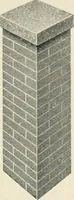 An illustration from Aladdin Manual of construction : containing practical methods covering every step necessary in the erection of Aladdin houses, barns, garages, etc. / prepared and illustrated by David S. Betcone (1918)