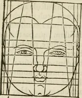 Picture 142 of 211 from Alberti Dvreri clarissimi pictoris et geometrae De symmetria partium humanorum corporum libri quatuor : è germanica lingua in latinam versi (1557), leaf 175