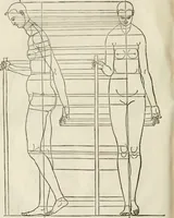 Picture 186 of 211 from Alberti Dvreri clarissimi pictoris et geometrae De symmetria partium humanorum corporum libri quatuor : è germanica lingua in latinam versi (1557), leaf 223