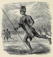 An illustration from The Albert N'yanza : great basin of the Nile, and explorations of the Nile sources (1866)