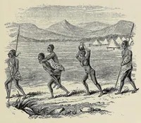 An illustration from The Albert N'yanza : great basin of the Nile, and explorations of the Nile sources (1866)