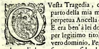 An illustration from Albesinda : tragedia (1623)