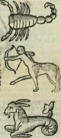An illustration from Albumasar, De magnis [con]iunctionibus, anno[rum] reuolutio[n]ibus, ac eo[rum] profectionibus octo [con]tines tractatus (1515)