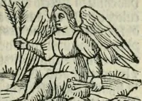 An illustration from Albumasar, De magnis [con]iunctionibus, anno[rum] reuolutio[n]ibus, ac eo[rum] profectionibus octo [con]tines tractatus (1515)