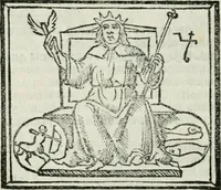 An illustration from Albumasar, De magnis [con]iunctionibus, anno[rum] reuolutio[n]ibus, ac eo[rum] profectionibus octo [con]tines tractatus (1515)