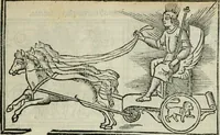 An illustration from Albumasar, De magnis [con]iunctionibus, anno[rum] reuolutio[n]ibus, ac eo[rum] profectionibus octo [con]tines tractatus (1515)