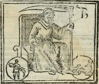 An illustration from Albumasar, De magnis [con]iunctionibus, anno[rum] reuolutio[n]ibus, ac eo[rum] profectionibus octo [con]tines tractatus (1515)