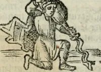 An illustration from Albumasar, De magnis [con]iunctionibus, anno[rum] reuolutio[n]ibus, ac eo[rum] profectionibus octo [con]tines tractatus (1515)