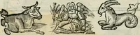 An illustration from Albumasar, De magnis [con]iunctionibus, anno[rum] reuolutio[n]ibus, ac eo[rum] profectionibus octo [con]tines tractatus (1515)