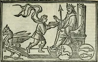 An illustration from Albumasar, De magnis [con]iunctionibus, anno[rum] reuolutio[n]ibus, ac eo[rum] profectionibus octo [con]tines tractatus (1515)