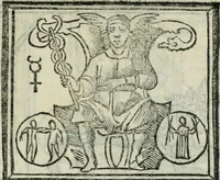 An illustration from Albumasar, De magnis [con]iunctionibus, anno[rum] reuolutio[n]ibus, ac eo[rum] profectionibus octo [con]tines tractatus (1515)