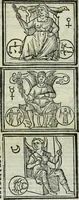An illustration from Albumasar, De magnis [con]iunctionibus, anno[rum] reuolutio[n]ibus, ac eo[rum] profectionibus octo [con]tines tractatus (1515)