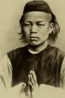 Picture 20 of 37 from Album chinois : ce petit album est destiné à faire connaître les véritables costumes des habitants du Céleste Empire ... : on a réuni aussi les portraits des missionnaires de la Compagnie de Jésus .. (1860), leaf 48