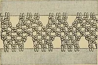 An illustration from Album de broderies au point de croix (1885)