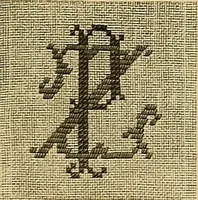 Picture 22 of 100 from Album de broderies au point de croix (1885), leaf 14