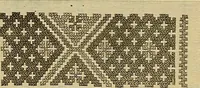 An illustration from Album de broderies au point de croix (1885)