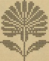 An illustration from Album de broderies au point de croix (1885)