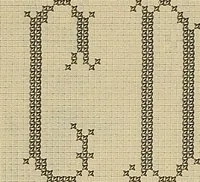 An illustration from Album de broderies au point de croix (1885)