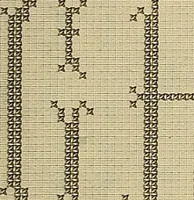 An illustration from Album de broderies au point de croix (1885)