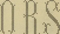 An illustration from Album de broderies au point de croix (1885)
