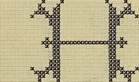 An illustration from Album de broderies au point de croix (1885)