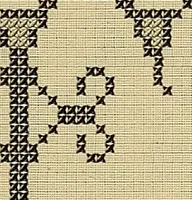 An illustration from Album de broderies au point de croix (1885)