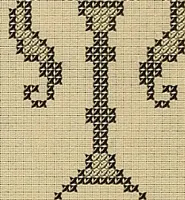 An illustration from Album de broderies au point de croix (1885)