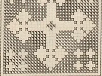 An illustration from Album de broderies au point de croix (1885)