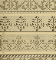An illustration from Album de broderies au point de croix (1885)