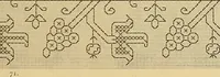 An illustration from Album de broderies au point de croix (1885)