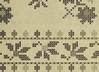 An illustration from Album de broderies au point de croix (1885)