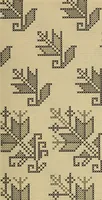 An illustration from Album de broderies au point de croix (1885)