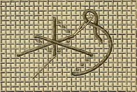 An illustration from Album de broderies au point de croix (1885)