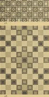 An illustration from Album de broderies au point de croix (1885)