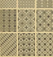 An illustration from Album de broderies au point de croix (1885)