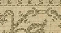 An illustration from Album de broderies au point de croix (1885)