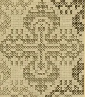 An illustration from Album de broderies au point de croix (1885)