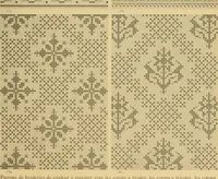 An illustration from Album de broderies au point de croix (1885)