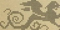 An illustration from Album de broderies au point de croix (1885)